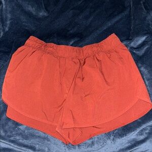 Old Navy Women's Athletic Shorts in Rust